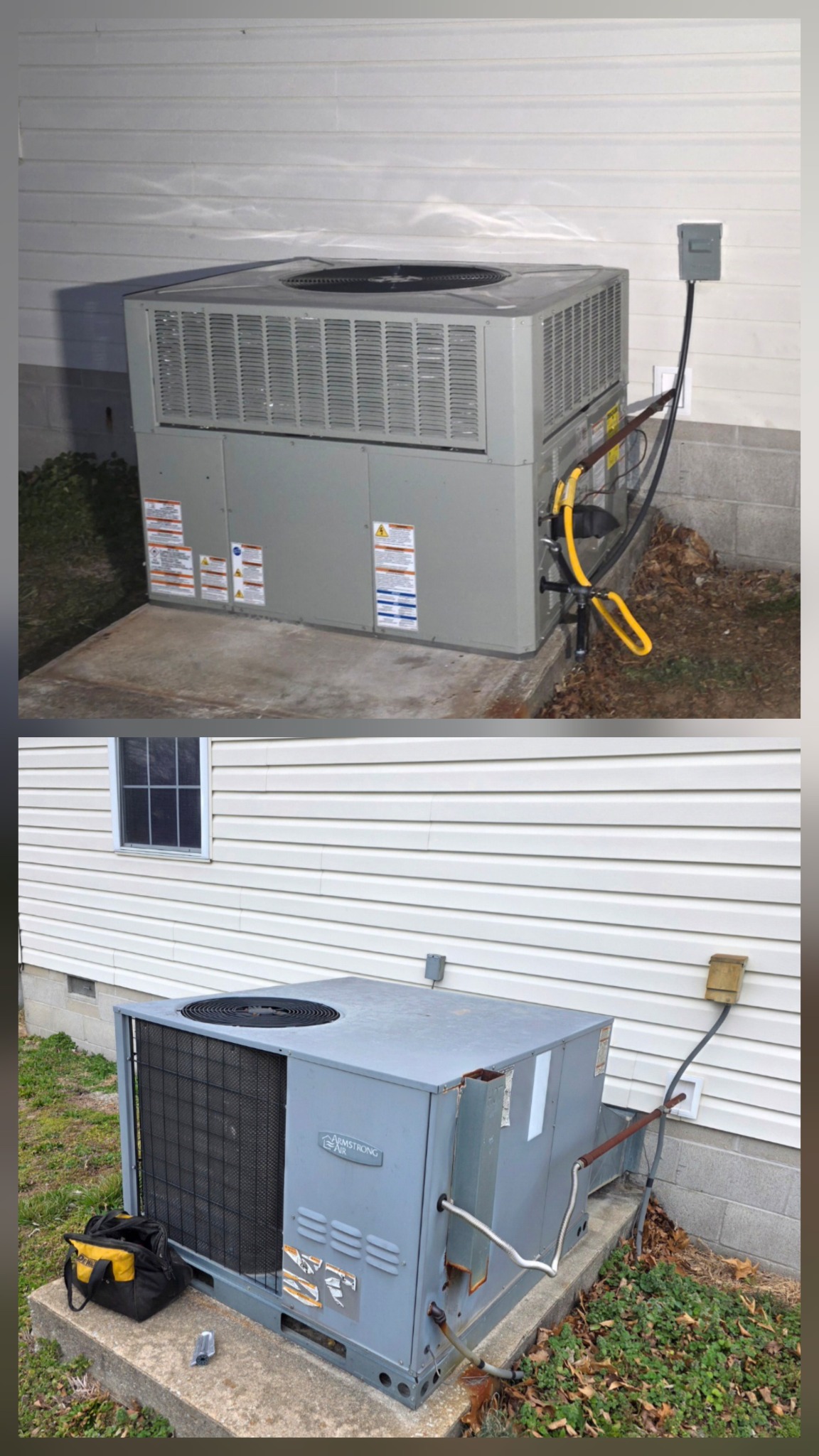 Packaged unit replacement